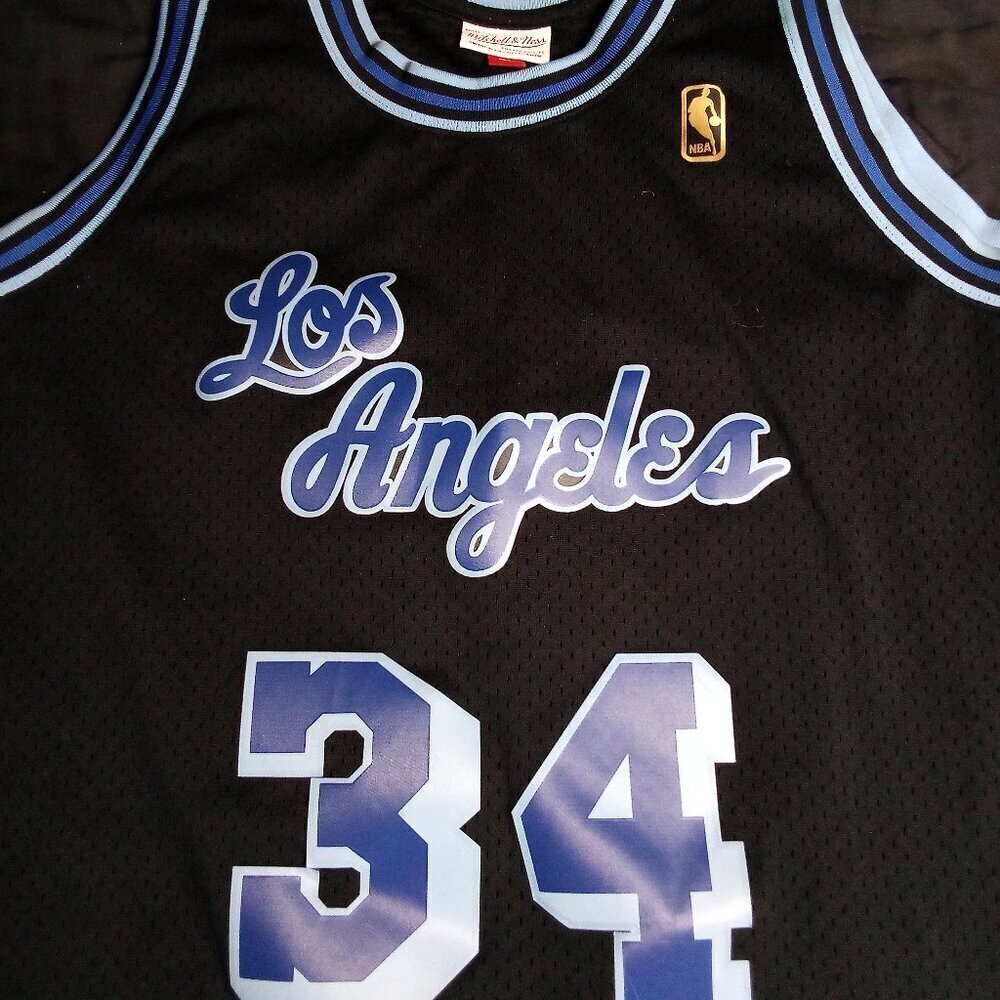 Deadstock Mitchell & Ness HWC Los Angeles Lakers Shaquille O'Neal Jersey 96-97